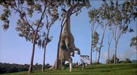 Brachiosaurus in Jurassic Park